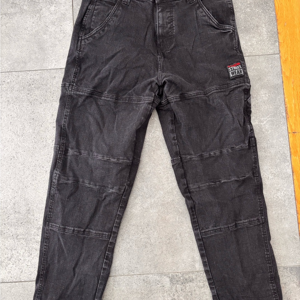 Men's Black Denim Pants